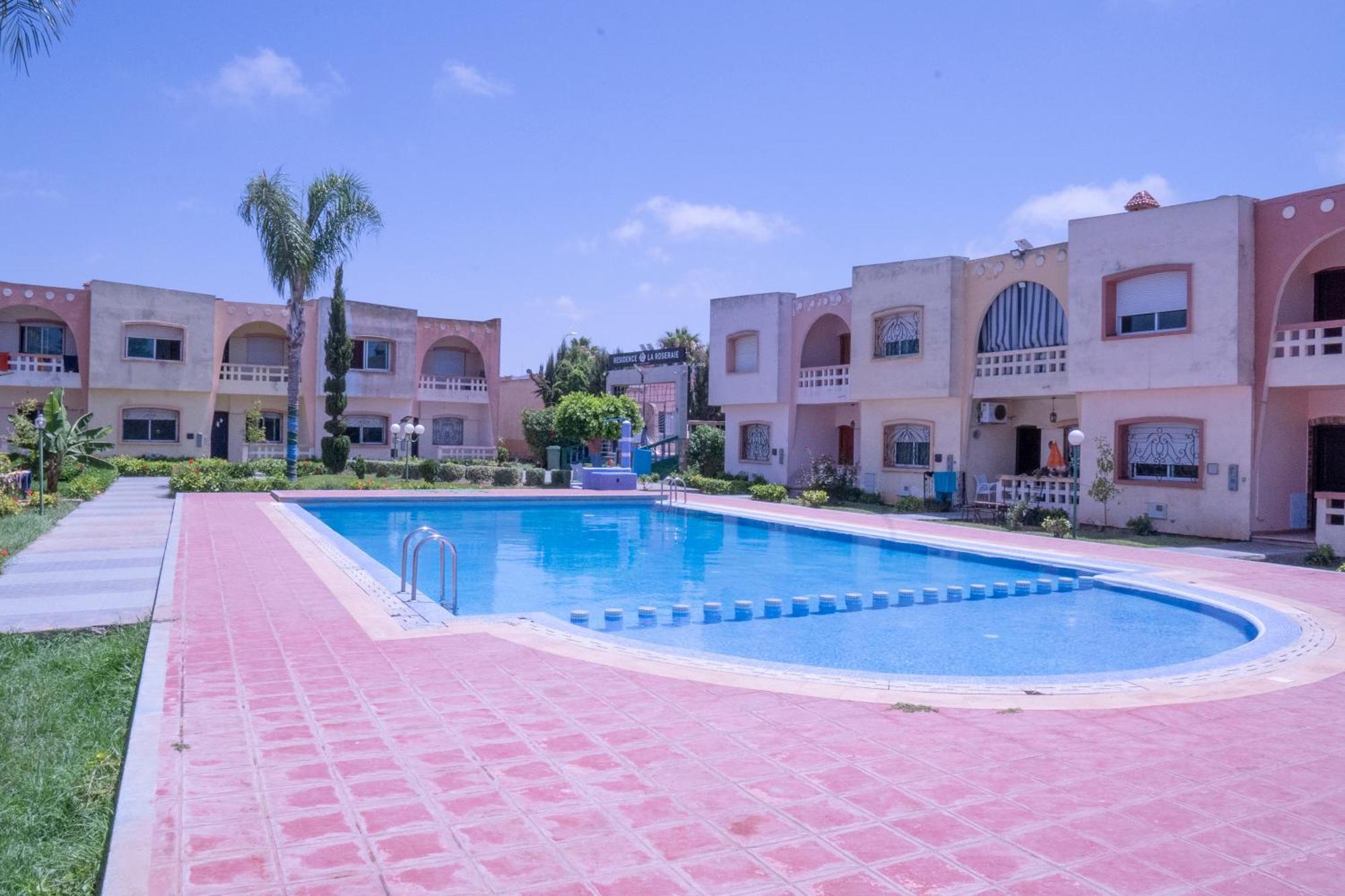 Duplex La Roseraie A 2Min De La Plage 2 Piscines سيدي بوزيد المظهر الخارجي الصورة